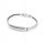  Silberarmband, steif, Zirkone, 925er Silber