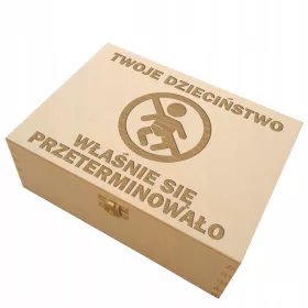    UNVERZICHTBARES GESCHENK zum 18. Geburtstag. LUSTIGE Box mit Gravur zum 18. Geburtstag