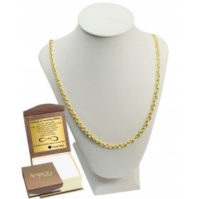  IRYDIA Damen-Goldkette, 3,80 mm dick, Diamant PR 585