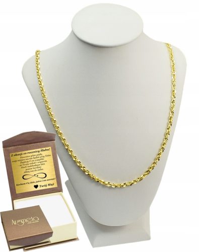  IRYDIA Damen-Goldkette, 3,80 mm dick, Diamant PR 585