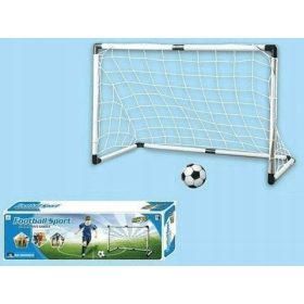 Fußballtor FUSSBALL + Fußball + GROSSER Liegestütz