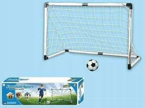 Fußballtor FUSSBALL + Fußball + GROSSER Liegestütz