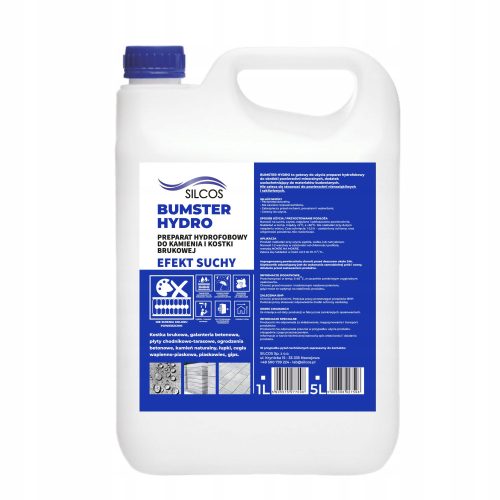 SILCOS BUMSTER HYDRO 5L HYDROPHOBIGES ZUBEREITUNG FÜR STEINE UND PFLASTER