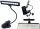  9-LED-DESKTOP-LED-LAMPE + USB-KABEL + NETZTEIL