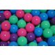 Ball Für ein trockenes Becken. Mehrfarbige Bälle
