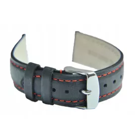  Leder UHRENARMBAND Kalbsleder 24mm