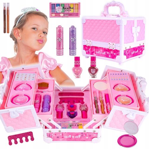  BOX KOSMETIK FÜR EIN MÄDCHEN NAGEL-MAKE-UP MAKE-UP-GESCHENKSET + Wasserballons Top-Geschenk
