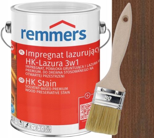  Remmers HK-Lazura 3in1 Walnuss Lasurimprägnierung 5 l