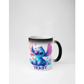    Personalisierte Tasse mit dem Namen eines Kindes – Stitch (K632) Magic