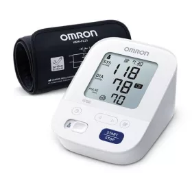    Omron M3 Comfort HEM-FL31 Oberarm-Blutdruckmessgerät, weiß