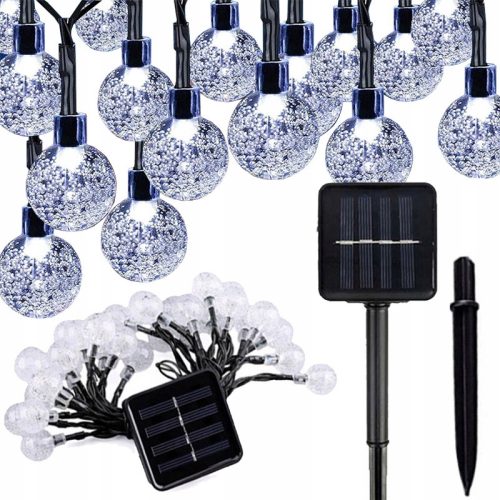  SOLARGIRLANDE GARTENLAMPEN GROSSE LED-LAMPEN