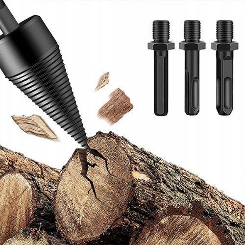 Holzspaltschneckenkegelbohrer für Holzspaltkegel