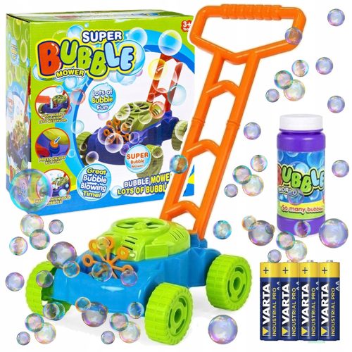 Super Bubble Seifenbankmäher + Batterien