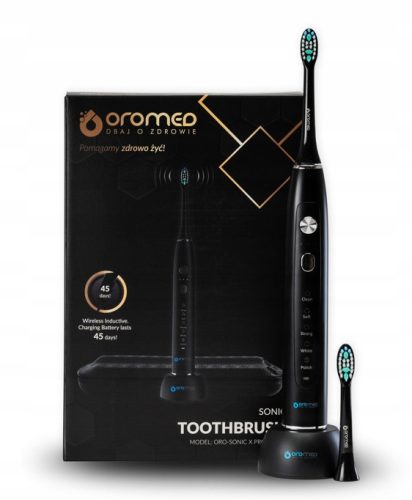  Oromed Oro-Sonic X Pro Black Schallzahnbürste