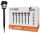  SuperLED Solarlampe, schwarz, 33 cm, 6 Stk.