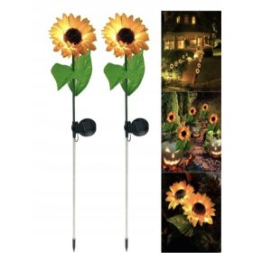  Solarblumen Solarlampe, 66 cm, 2 Stk.