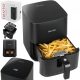  Lovio fettfreie Fritteuse Heißluftfritteuse LVAF001BK 1800 W 5 l