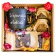  GESCHENKKORB FÜR DEN FRAUENTAG BECHER + PAD + TEEGESCHENK