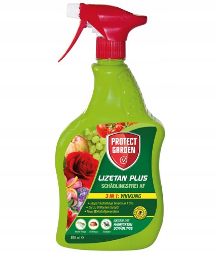  AF-Spray Lizetan Plus 800 ml Effekt 3 in 1 Mittel gegen Blattläuse, Weiße Fliegen, Zikaden