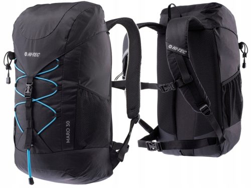 HI-TEC Rucksack Maro 30 in Schwarz – Praktischer und Ergonomischer Tourenrucksack