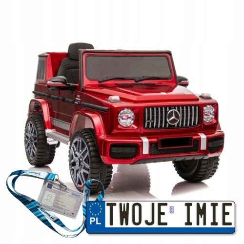  BATTERIEWAGEN MERCEDES G63 AMG LACK ECO LEDER EVA LED MP3