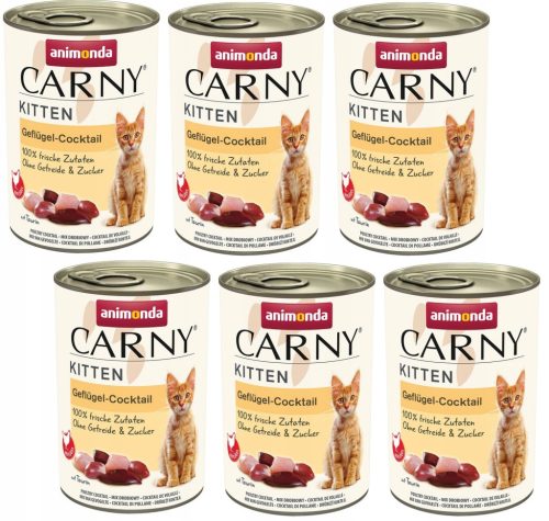  Animonda Carny Kitten Geschmacksmischung SET 400g x10