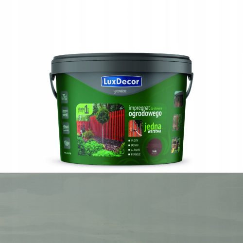 Luxdecor Gartenholzimprägnierung 9l grau
