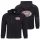 Corporate-Arbeitsfleece mit Kapuze und L-Logo-Stickerei