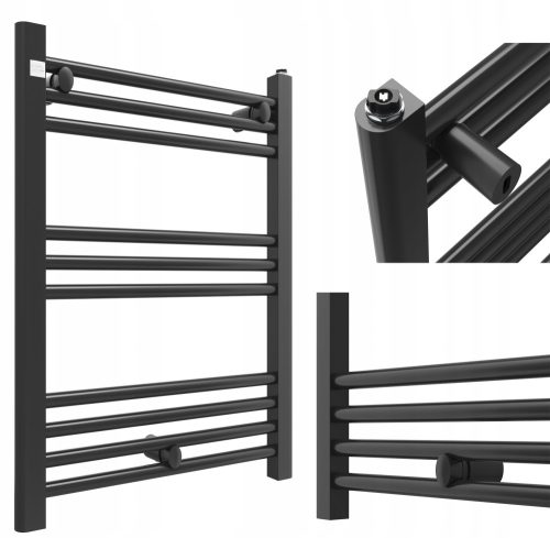 Granitan-Wasserbadheizkörper 378 W 500 x 700 mm schwarz
