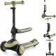  KINDERKRAFT 2in1 Rollerfahrrad HALLEY LED Grün