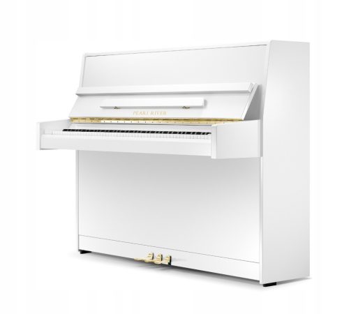  Pearl River Precise 112 EU Klavier, weiß glänzend
