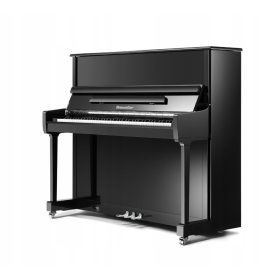  Ritmüller Studio 130 EU Piano, Schwarz Glanz + Chrom