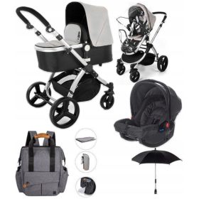  Star Ibaby neo 3in1 Kinderwagen, grau