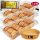 LEKORNA Großpackung Tarteletten-Körper 1,12 kg, ohne Farbstoffe, 3x32 Stk.
