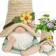  Zwerg Blumentopf Figur Gartenzwerg 31cm XXL