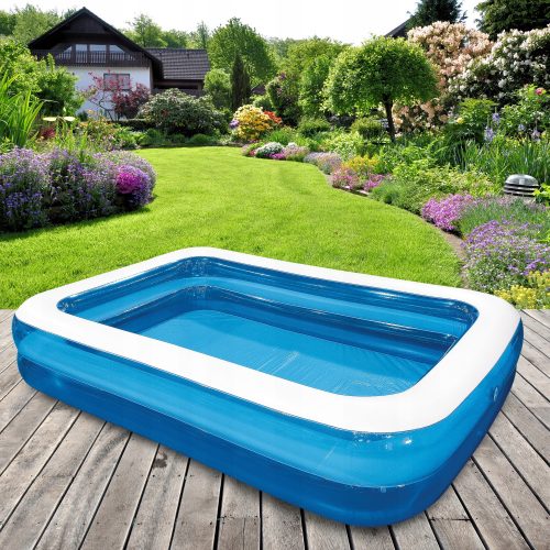 Carruzzo rechteckiger aufblasbarer Pool 262 x 175 cm