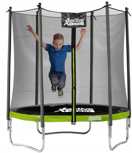 Trampolin mit Active Hobby Netz, 183 cm, mit Ball