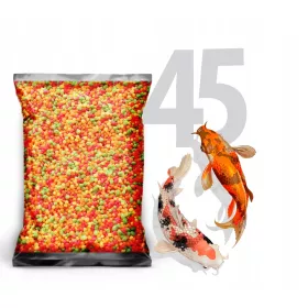 Schwimmender KOI MIX FISH FOOD Ball Standard 45L