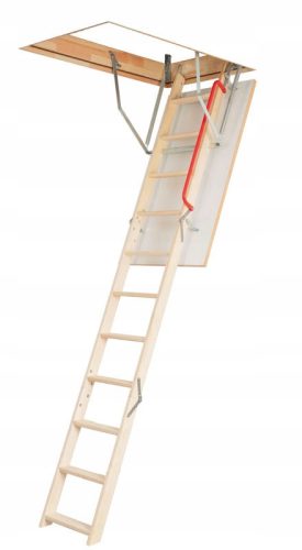 FAKRO Dachbodentreppe aus Holz 70 x 94 cm, maximale Höhe 280 cm