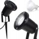 Einbau-Solarleuchte Decorya schwarz 31 cm 1 Stk. + GU10 LED-Leuchtmittel 5W 400lm 4000K Neutralweiß