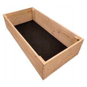  Mini-Gewächshaus 120 cm x 60 cm aus Holz