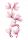  Wandaufkleber, Spiegel, Möbel, Blumen, Blumen, selbstklebende Magnolie