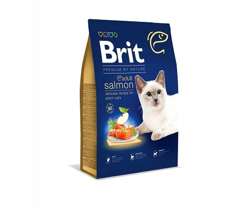  BRIT Dry Premium Adult Futter mit Lachs 8kg