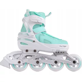    Verstellbare Inline-Skates. Damen-Inline-Skates, Größen 39–42 (24,3–26,3 cm). Blackwheels