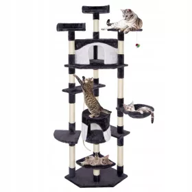    Hoher Kratzbaum, Bett, Kratzbaum, Springos-Turm 161 - 220 cm