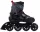  Verstellbare Inline-Skates, Größen 33-36, verspielte Blackwheels