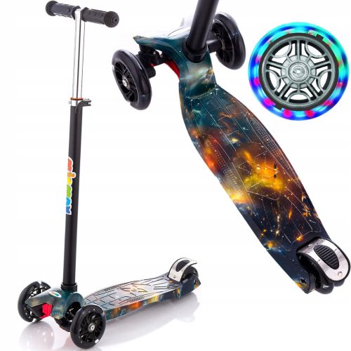 DREIRAD-LED-BALANCING-SCOOTER GRAFFITI MICMAX