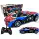  SPIDERMAN Sportwagen Ferngesteuertes Auto R/C LICHTER