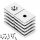 NEODYM-MAGNET FÜR SCHRAUBE 14x14x3 mm STARK - 10 STK