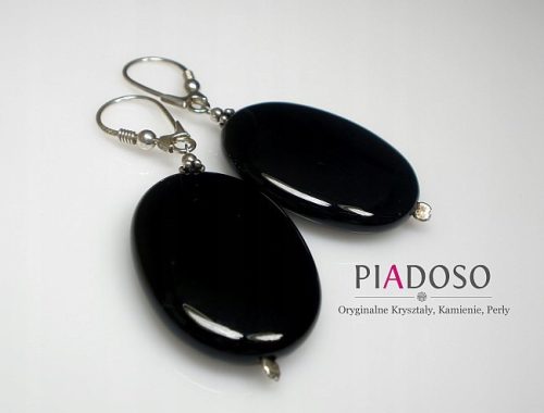  Onyx Wunderschöne Silberohrringe
